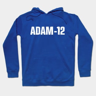 Adam 12 - 70s Cop Show Logo Hoodie